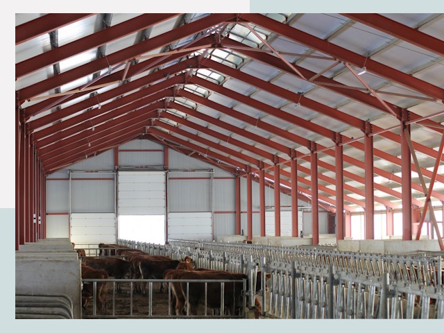 Строительство коровников в Керчи