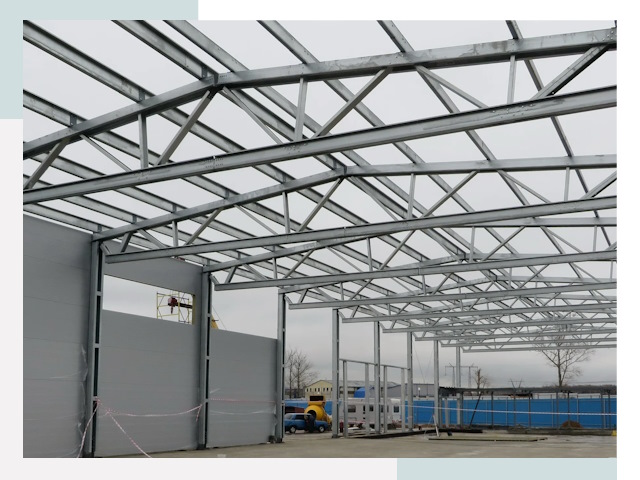 Строительство складов в Керчь от 613 руб. за м²