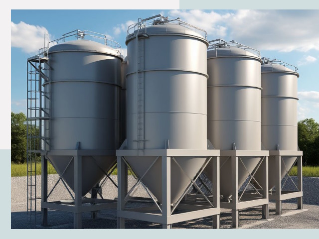 Металлические силосы от СтальСтрой-Крч по цене 613 руб.