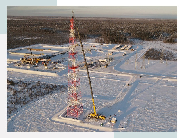 Мачты связи в Керчи