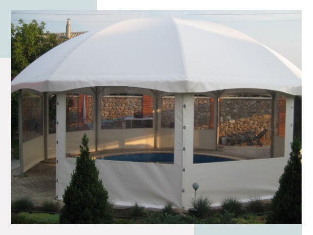 Тентовые павильоны в Керчи