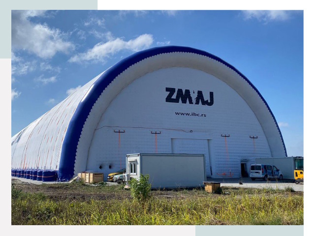 Брендирование ангаров в Керчи