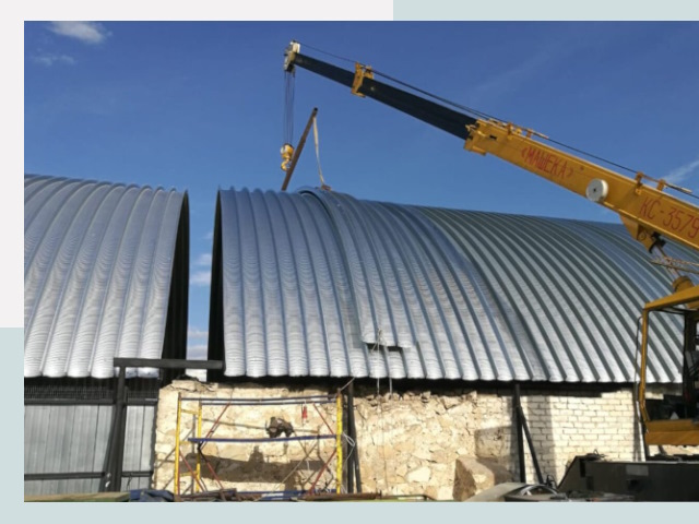 Реконструкция ангаров в Керчи от 613 руб.