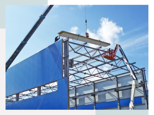 Монтаж сэндвич-панелей в Керчи