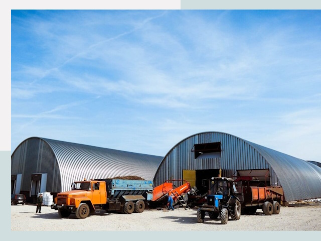 Ангары для спецтехники в Керчи